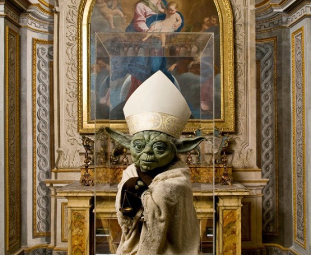 Mi zia sostiene di aver incontrato il maestro Yoda in chiesa….sicuri fosse incenso?!